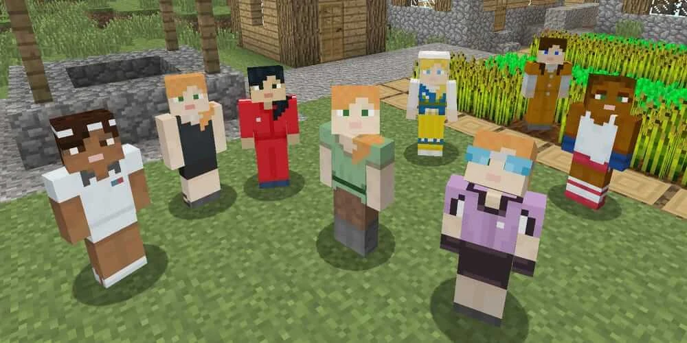 Hướng dẫn đổi skin nhân vật trong game Minecraft